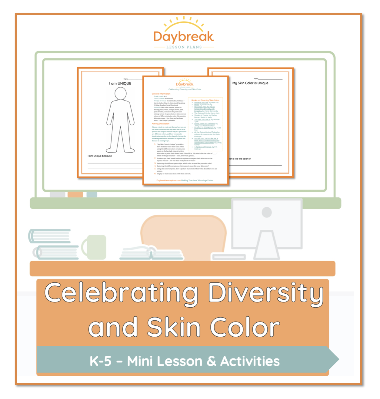 Celebrating Diversity and Skin Color - Daybreak Lessons