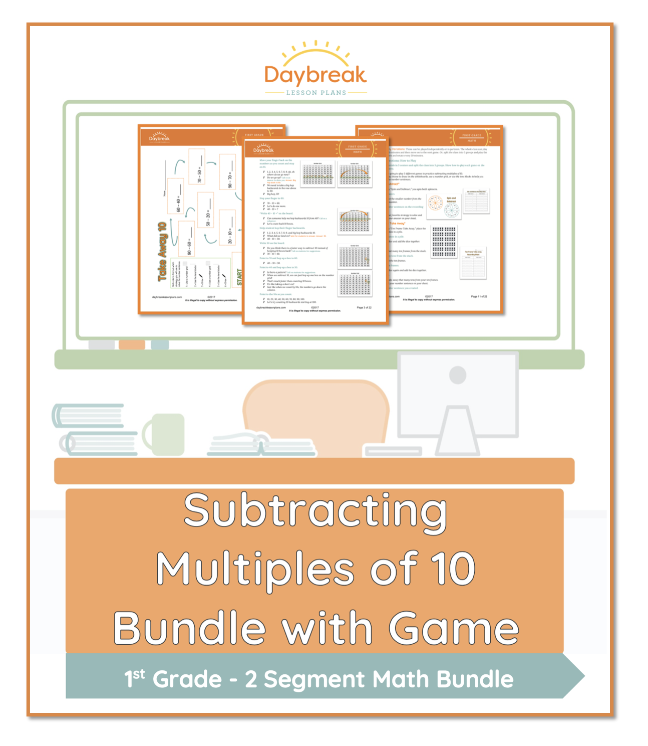 subtracting-multiples-of-10-bundle-with-game-daybreak-lessons-multiples-tens-mental-math