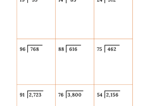 5th Grade Math: Division with Two Digit Divisors